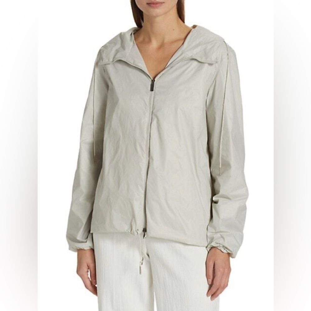 Fabiana Filippi Windbreaker Jacket size 40/us size 4